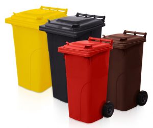 قیمت سطل زباله پلاستیکی چرخدار